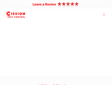 Tablet Screenshot of missionpestcontrol.com